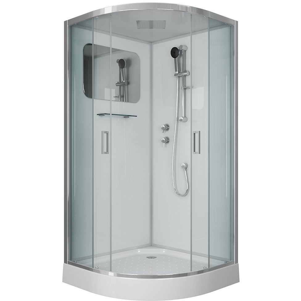 Душевая кабина Niagara (Ниагара) Premium 1000х1000х2100 мм, низкий поддон NG-6002-01