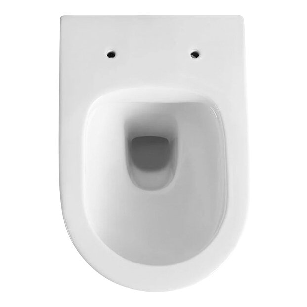 Унитаз подвесной Vincea (Винчея) Cute VT1-24 безободковый, цвет белый, ультратонкое soft-close сиденье