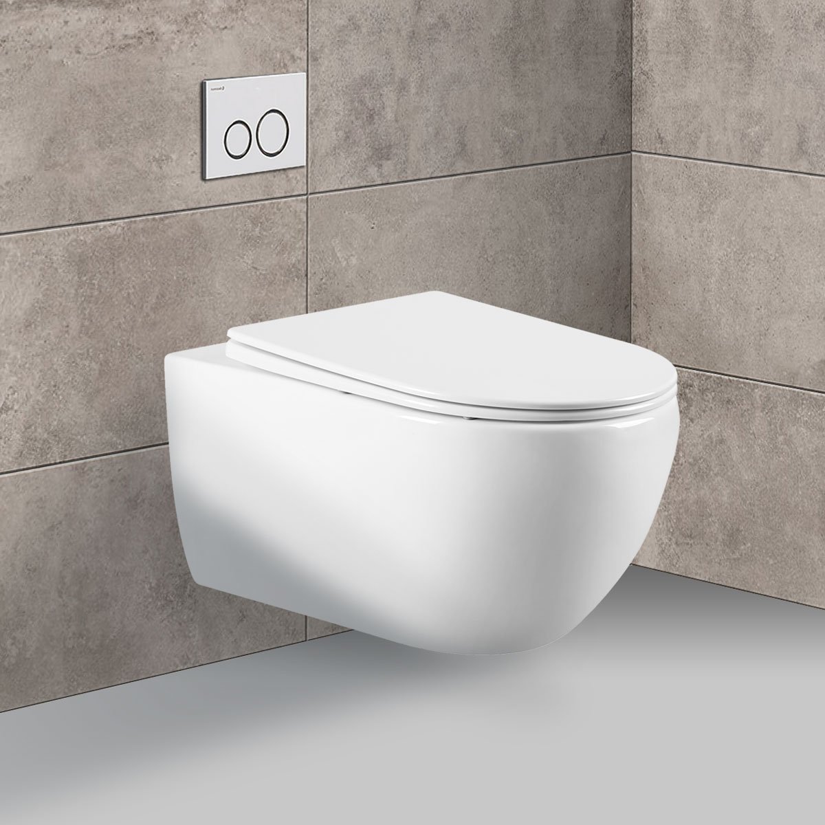 Чаша для унитаза Vincea (Винчея) Evo VT1-34 цвет белый, подвесной