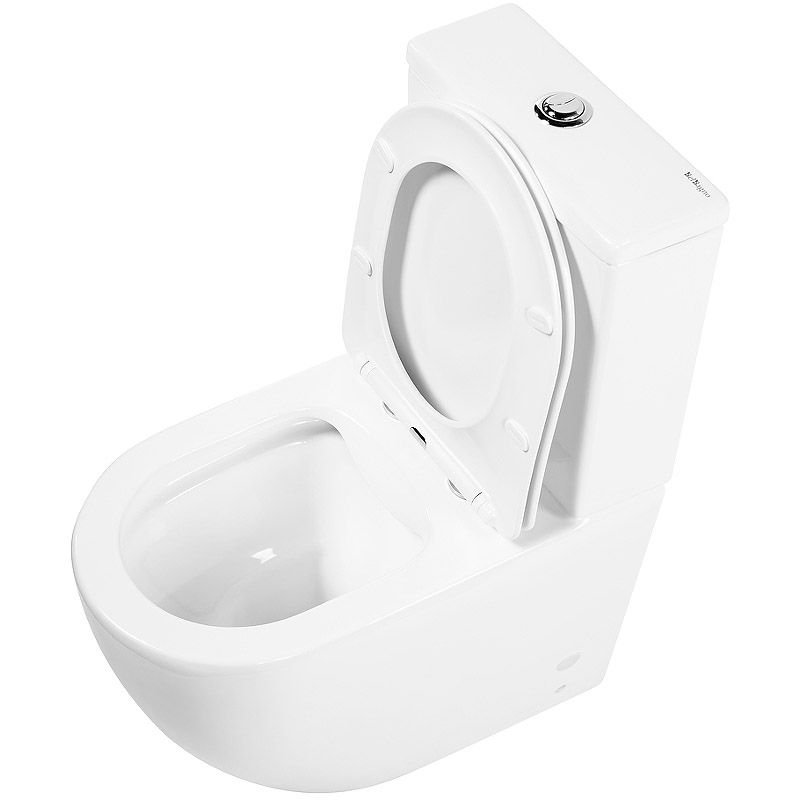 Унитаз-компакт безободковый BelBagno Amanda BB051CPR/BB051SC