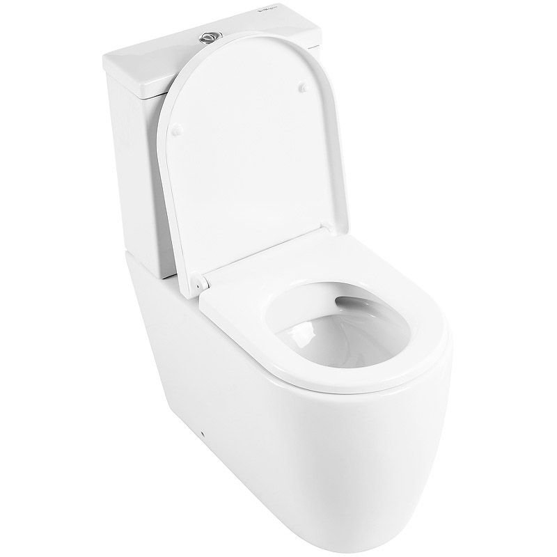 Унитаз-компакт безободковый BelBagno (Бельбагно) Marino с сиденьем и без бачка BB105CPR/BB105SC