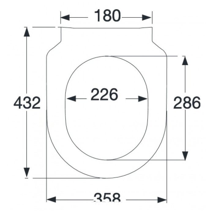 Сиденье с крышкой для унитаза с функцией автоматического опускания (SoftClosing) Villeroy and Boch (Виллерой энд Боч) Subway 2.0 Альпийский белый 9M78S101