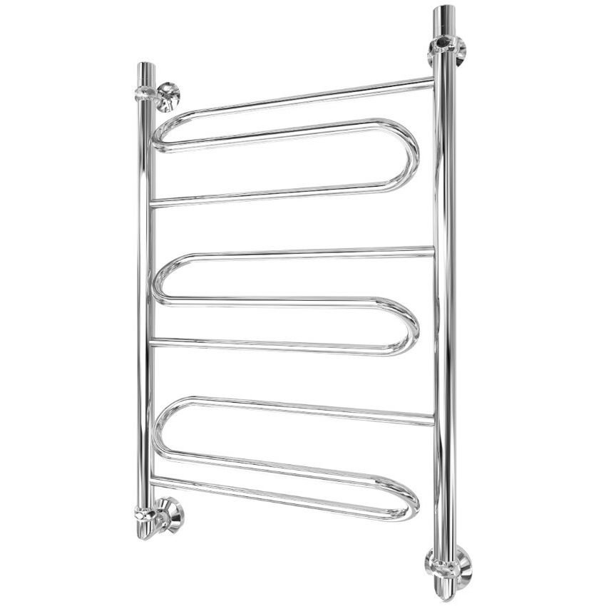 Полотенцесушитель водяной Двин (Dveen) W 80х50 см, 1х1/2″ К1 полированный хром