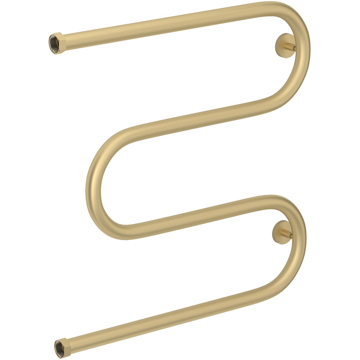 Полотенцесушитель водяной Сунержа (Sunerga) М-образный 600х600 Матовая шампань 022-0007-6060