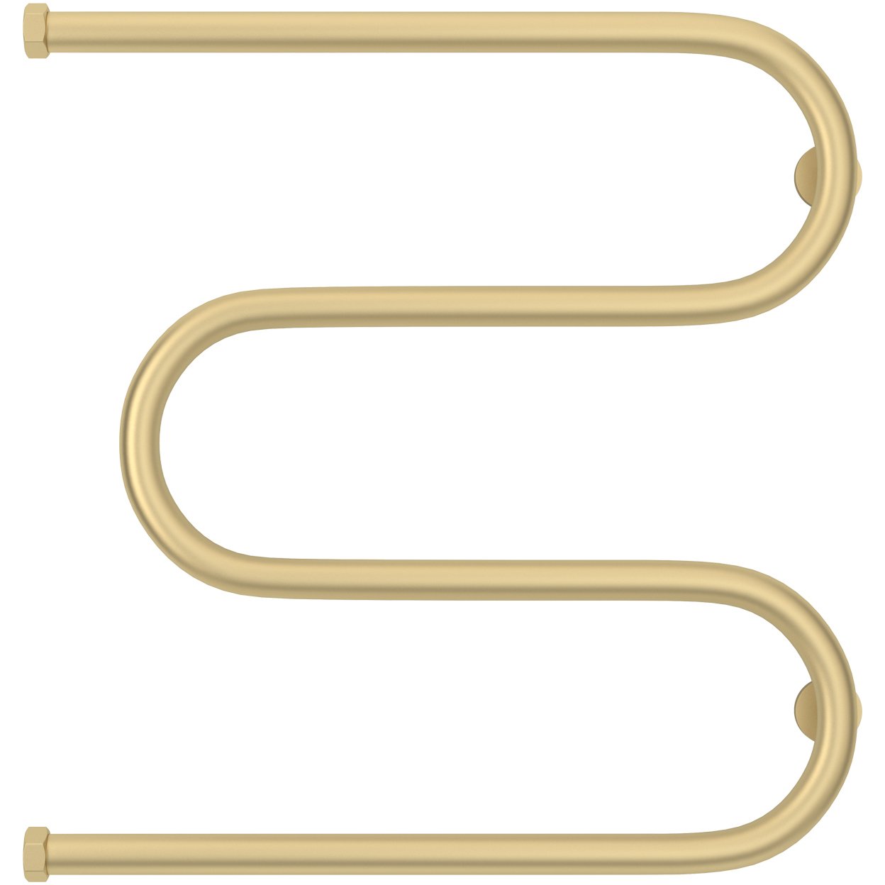 Полотенцесушитель водяной Сунержа (Sunerga) М-образный 600х600 Матовая шампань 022-0007-6060