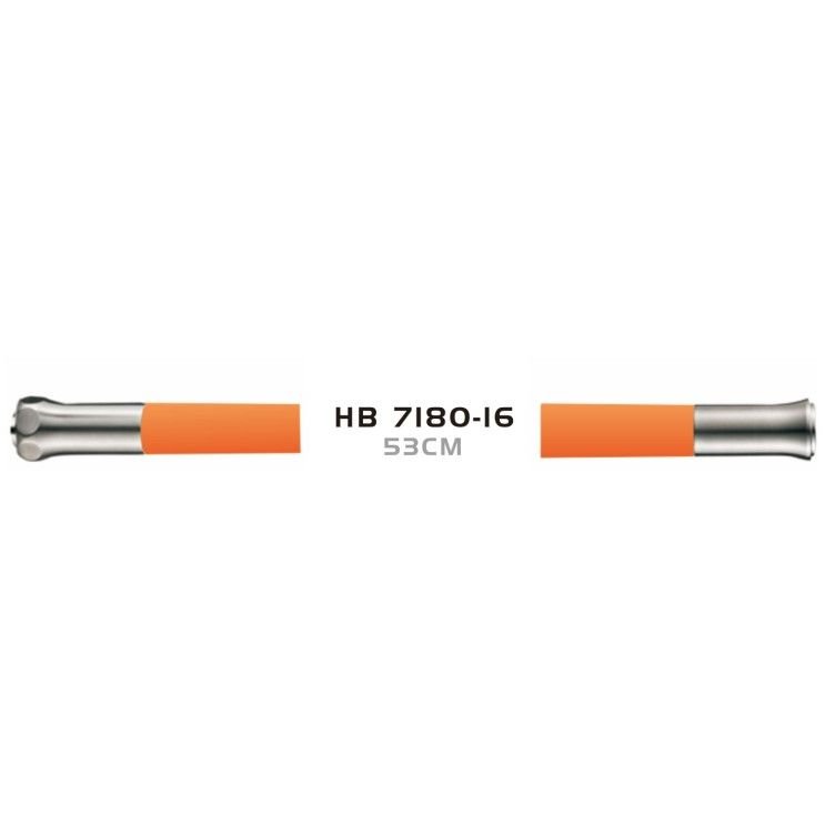 Гибкий излив для кухонного смесителя Haiba (Хаиба) HB7180-16, оранжевый