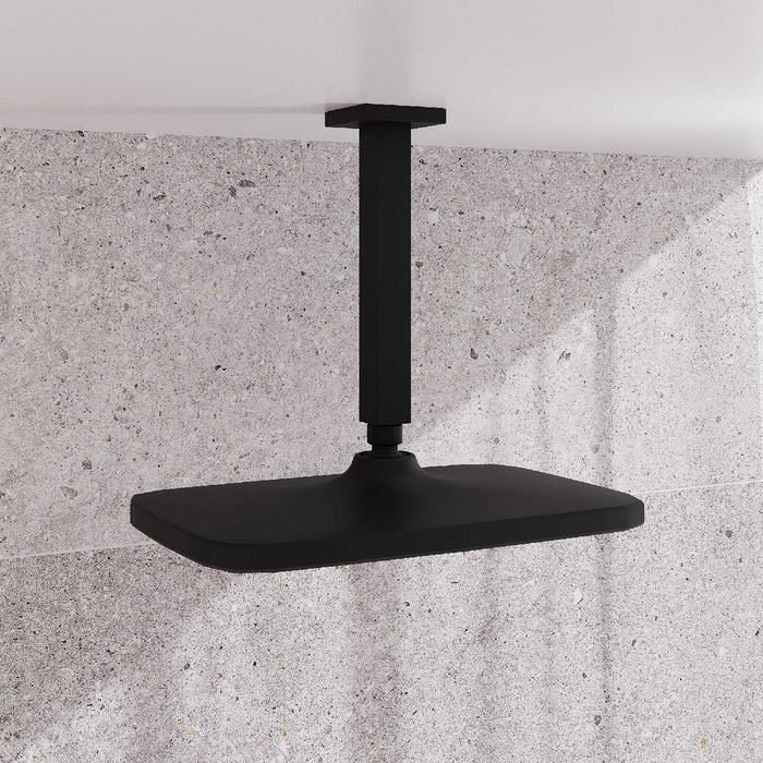 Душевая насадка Iddis (Иддис) Esper верхняя прямоугольная черная матовая ESP25BSi64