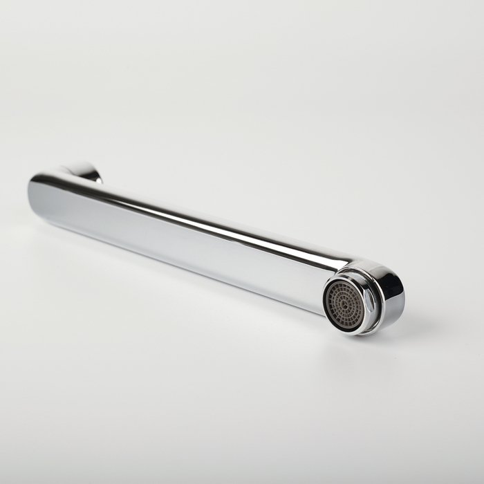 Излив для смесителя Iddis (Иддис) Optima Home ванна плоский нержавеющая сталь 200 мм поворотный хром 995F20C2SM