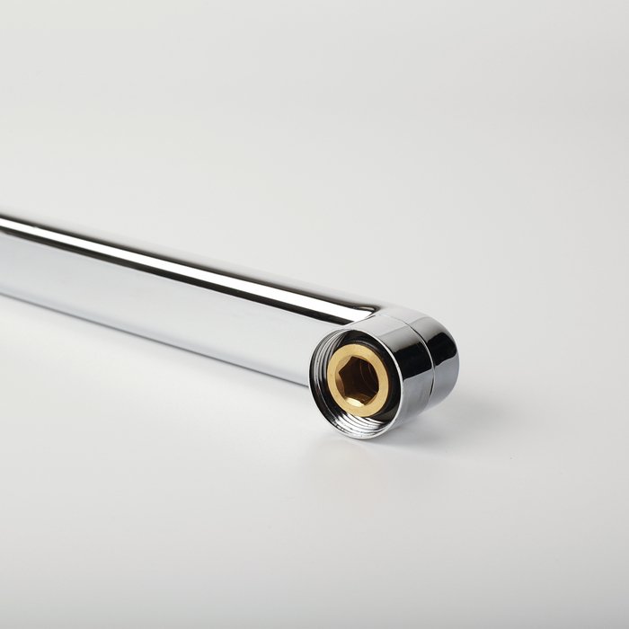 Излив для смесителя Iddis (Иддис) Optima Home ванна плоский нержавеющая сталь 200 мм поворотный хром 995F20C2SM