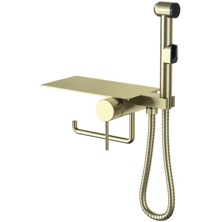 Гигиенический душ со смесителем Bronze de Luxe (Бронз Де Люкс) SCANDI 708BR, бронза