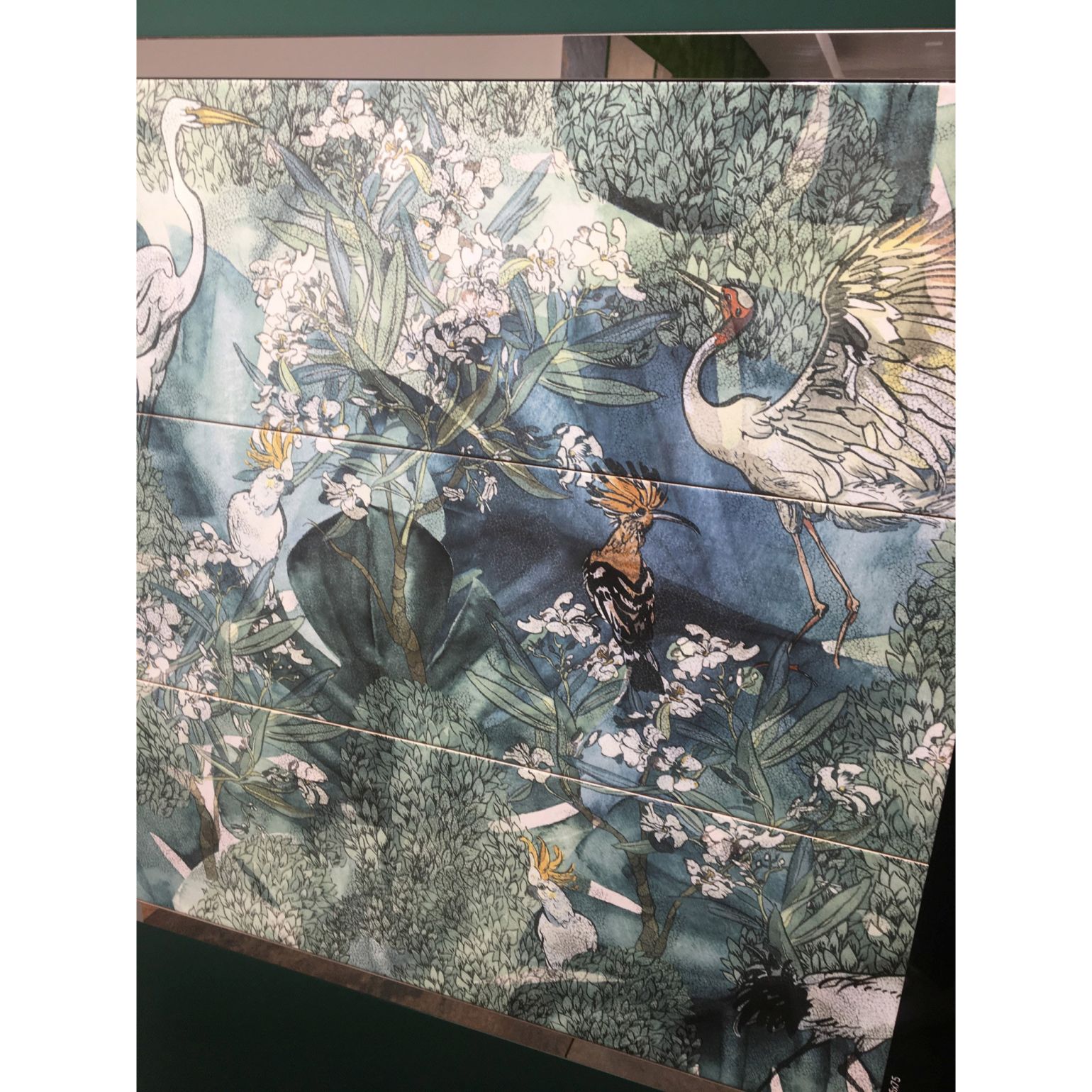 Декор Ceramika Konskie Botanica Caro Emerald Forest 11,8x11,8 см