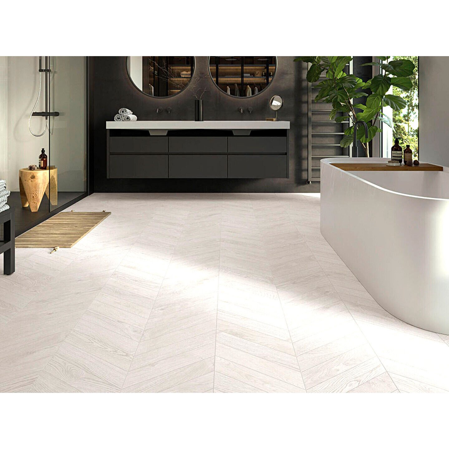 Керамогранит напольный Oset (Осет) Elegance White (18 Видов Рисунка) 15х90 см (78800630)