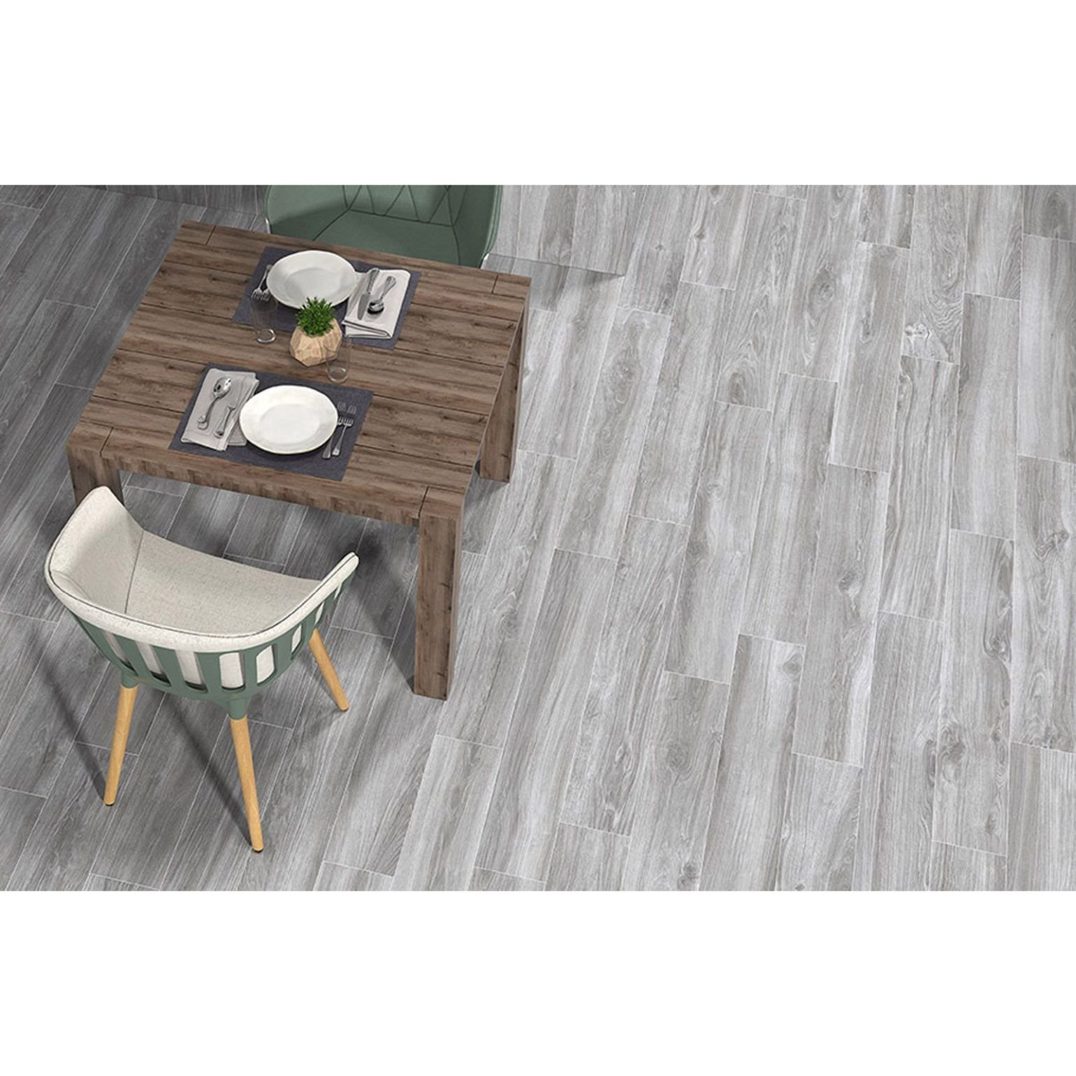 Керамогранит Realistik (Реалистик) Lake Wood White Sugar 60x120 см