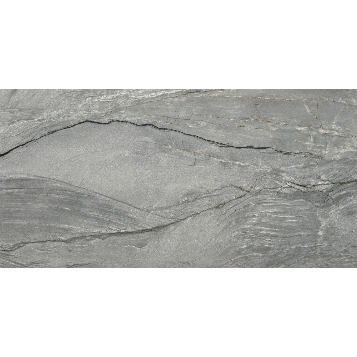 Керамогранит Roca Marble Platinum Gris 60х120 см серый