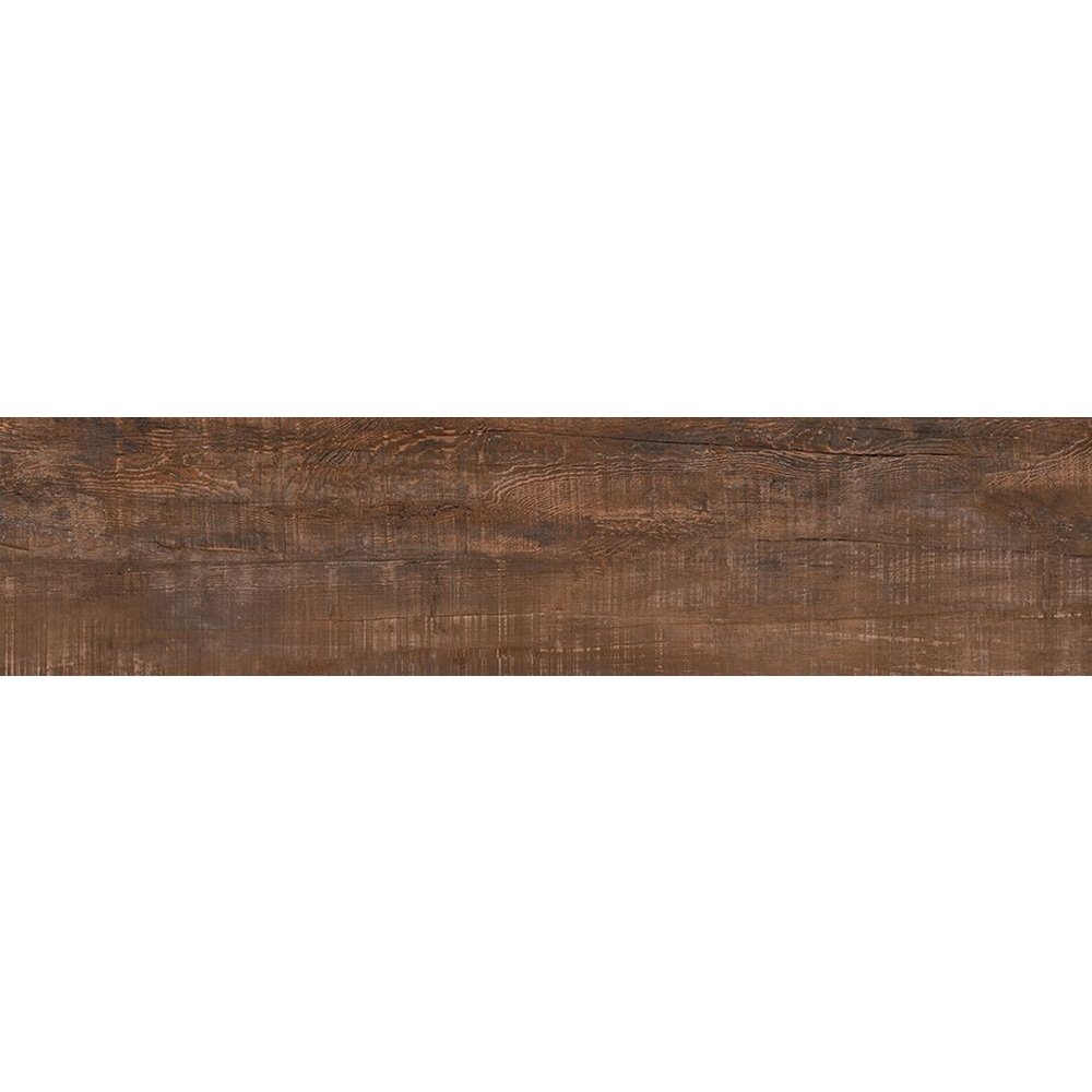Керамогранит Керамика Будущего (Ceramic Future) Граните Вуд Эго темно-корич SR 29,5х120 см