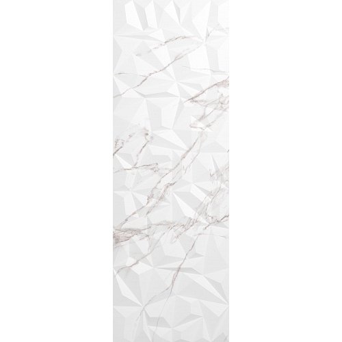 Декор Creto (Крето) Lazzaro Crystal Pearl W M/STR 30х90 см, глянцевый R Glossy 1 MEJ23W29310C