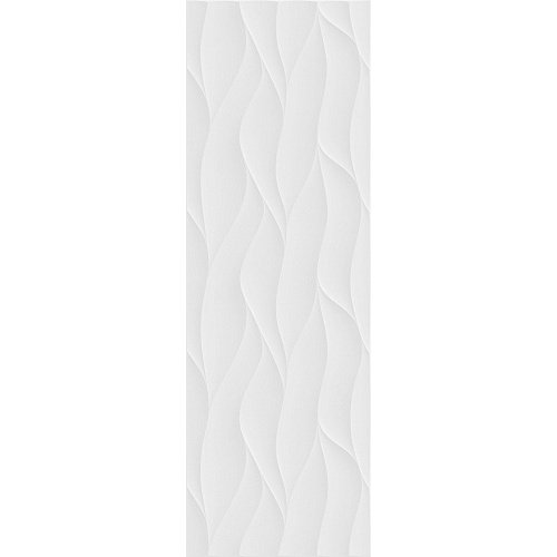 Декор Creto (Крето) Brilliant White W M/STR 30x90 см, глянцевый R Glossy 1 OBO30W2931LC