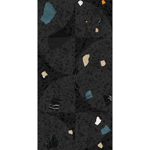 Керамогранит Creto (Крето) Cray dark geometry 30х60 см NB_P0022