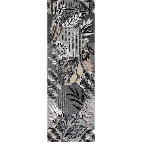 Вставка Creto (Крето) Cemento Vetro Grey W/DEC P 25x75 см NR Mat 1 СEV19D37200A