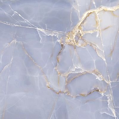 Керамогранит Creto (Крето) Onyx Blue голубой 60,7х60,7 см 7А3510