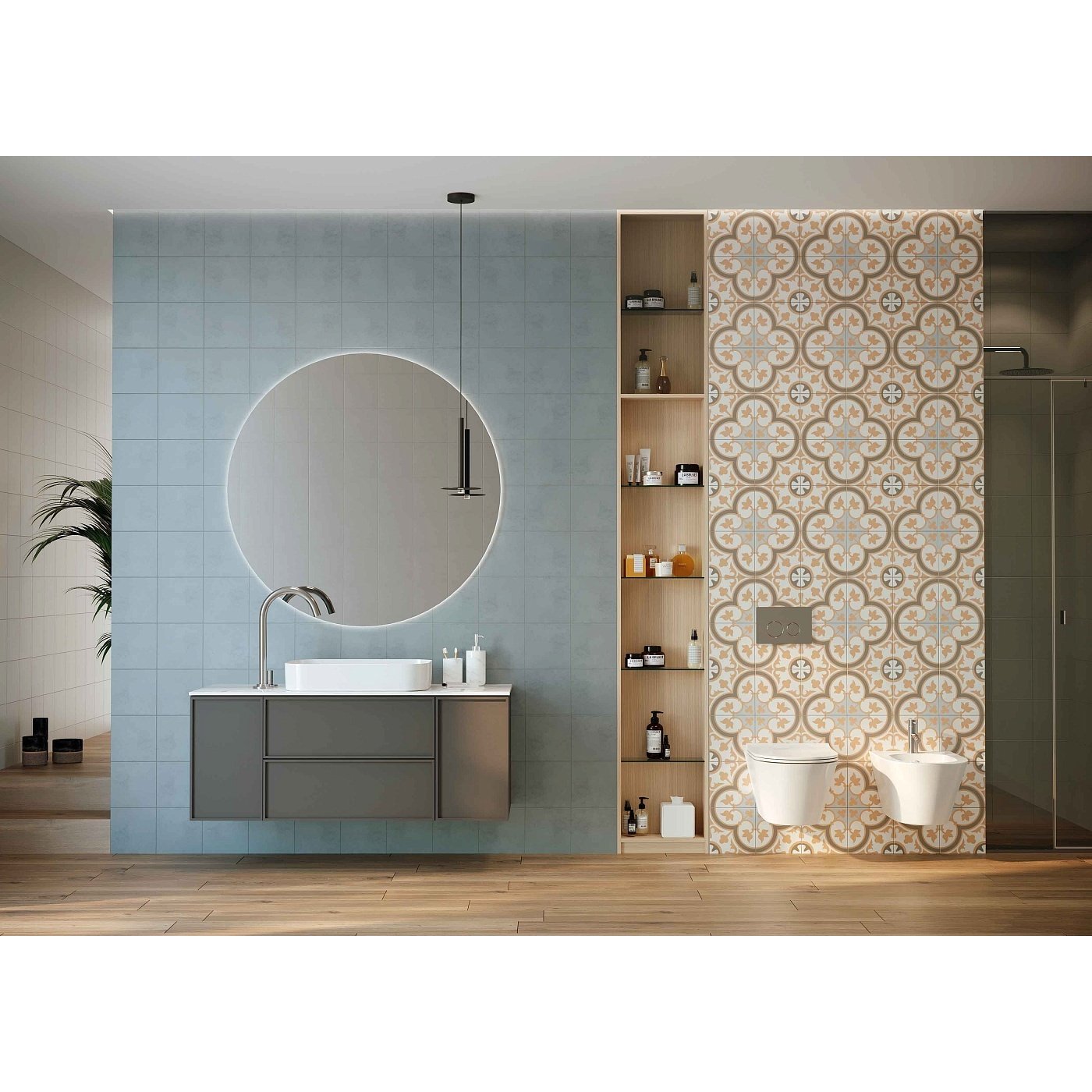 Плитка Creto (Крето) Base 3 20х20 см (01-10-4-15-00-06-4205)