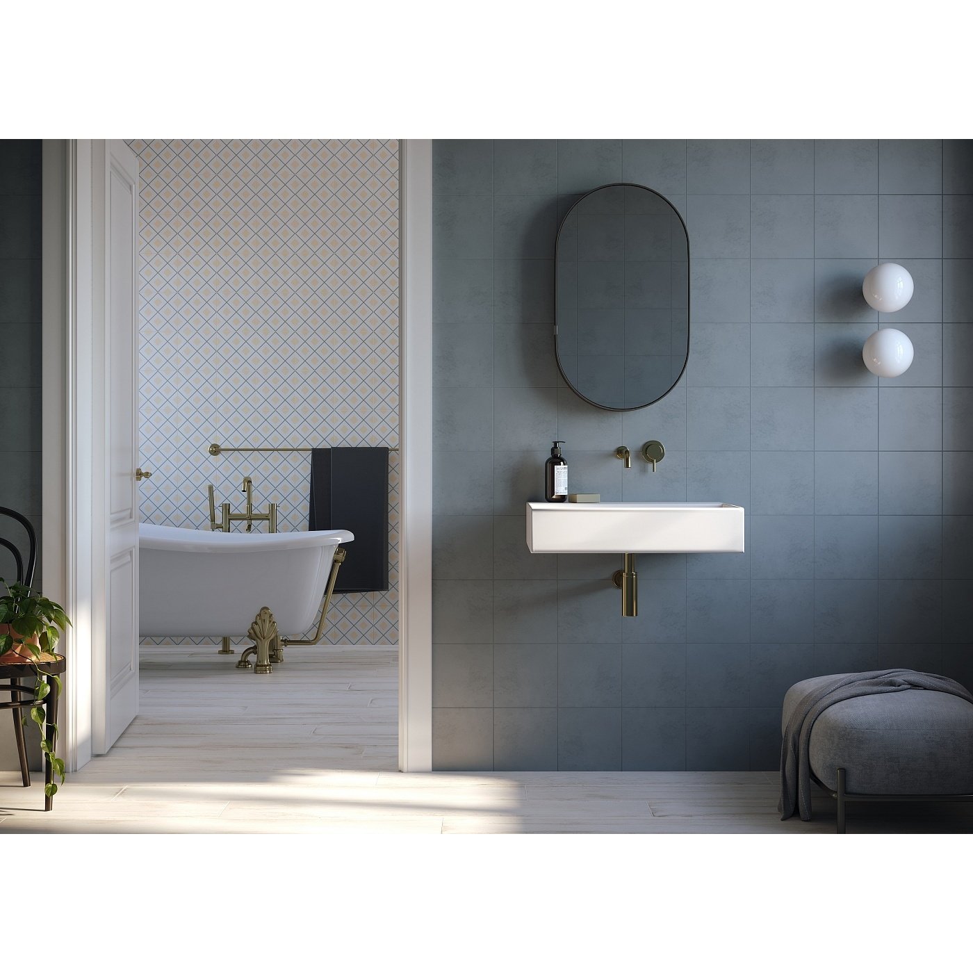 Плитка Creto (Крето) Pamp 1 20х20 см (01-10-4-15-00-65-4210)