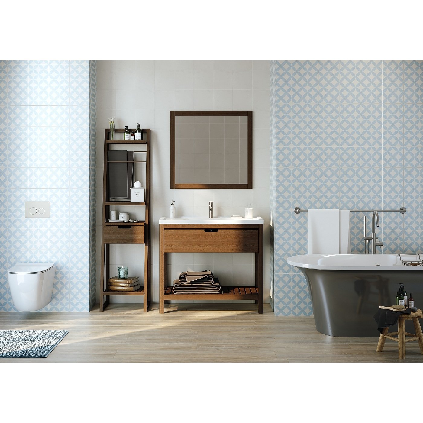 Плитка Creto (Крето) Pamp 1 20х20 см (01-10-4-15-00-65-4210)