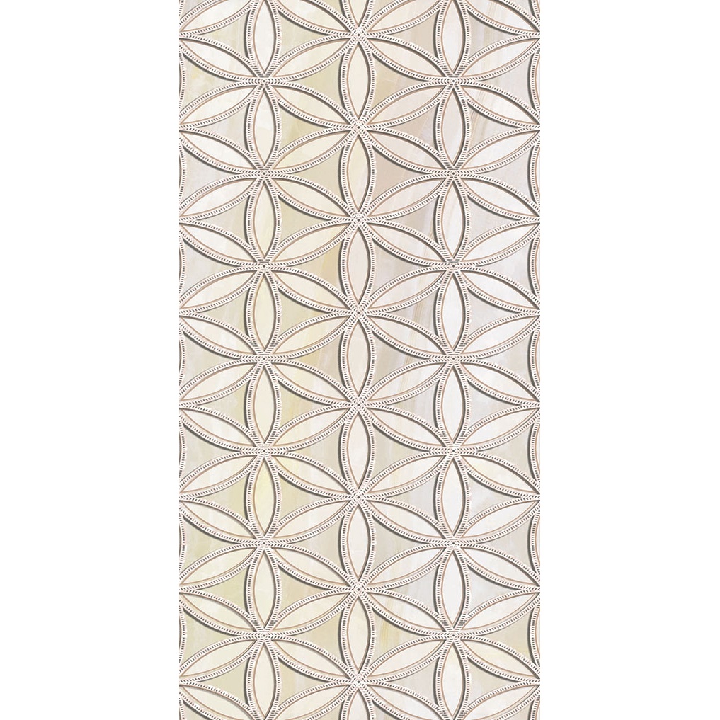 Вставка декоративная Нефрит-Керамика Салерно Латис 25х50 см (04-01-1-10-03-11-503-1)