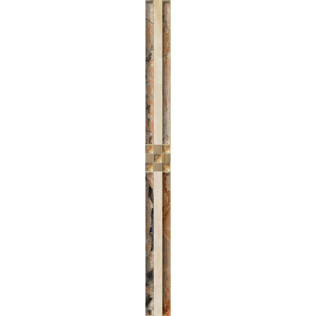 Бордюр Нефрит-Керамика Салерно 4х50 см (05-01-1-47-05-11-503-0)