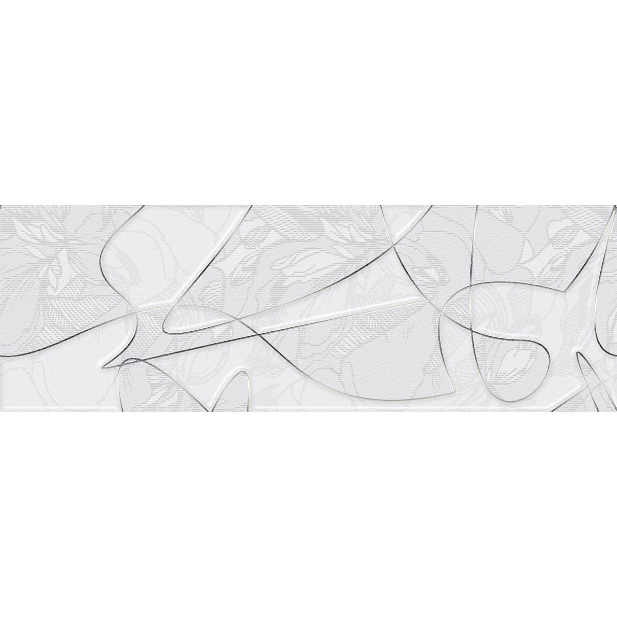 Вставка декоративная Нефрит-Керамика Скетч 20х60 см (04-01-1-17-05-06-1206-0)