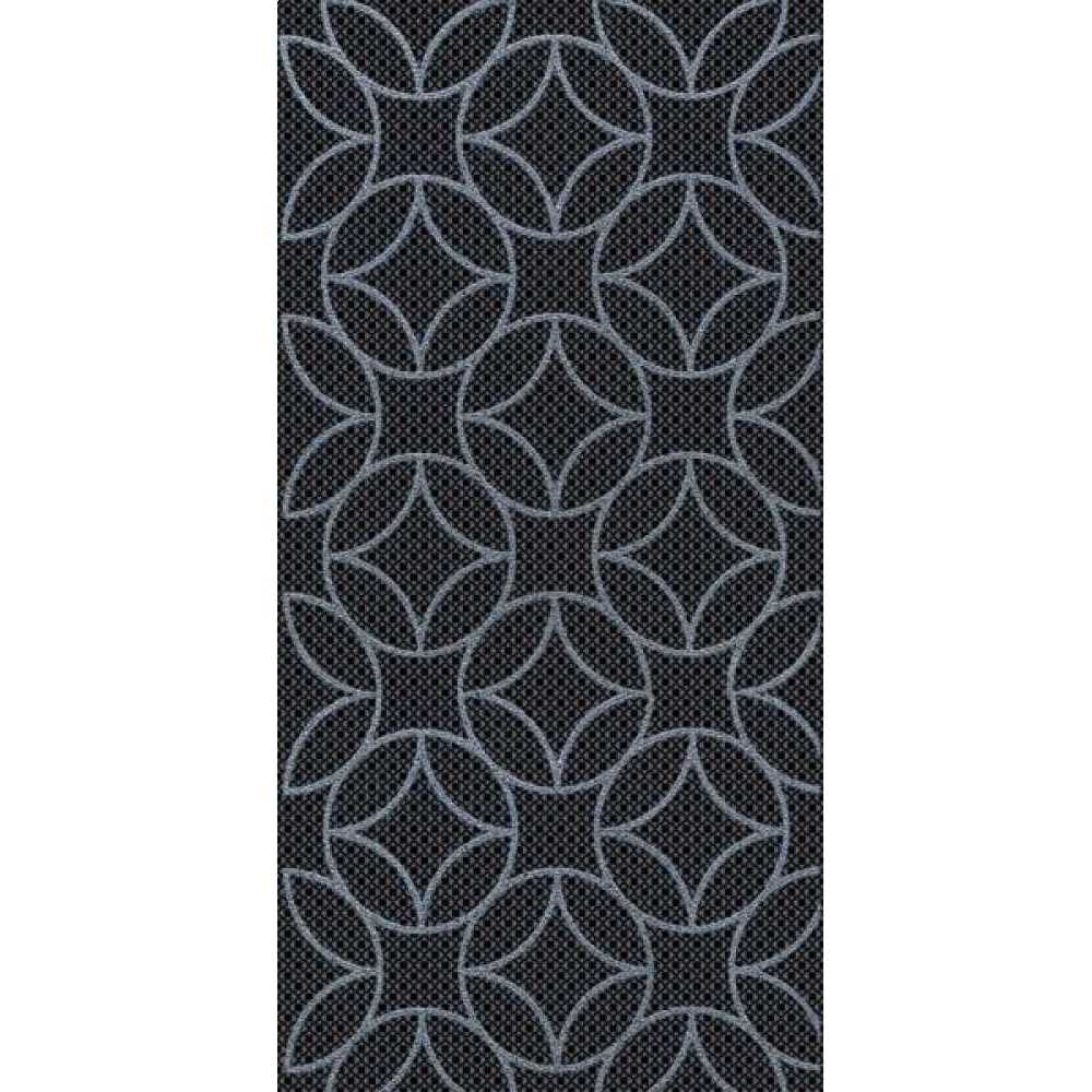 Декор Нефрит-Керамика Аллегро черный геометрия 20х40 см (04-01-1-08-03-04-100-2)
