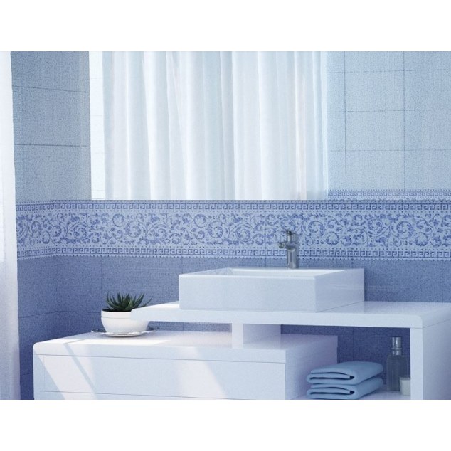 Плитка настенная Нефрит-Керамика Бильбао голубой 25х40 см (00-00-1-09-00-61-1025)