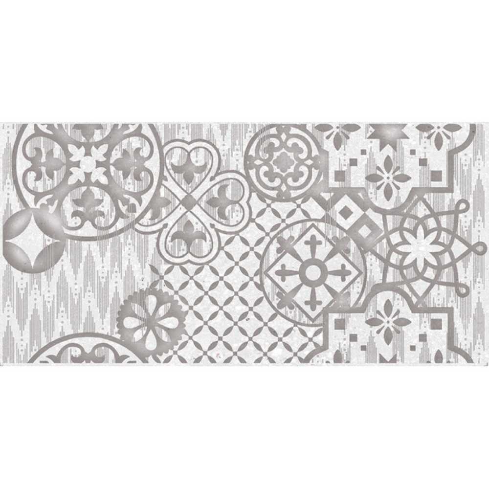 Декор Нефрит-Керамика Готик серый 25х50 см (04-01-1-10-03-06-1656-0 )