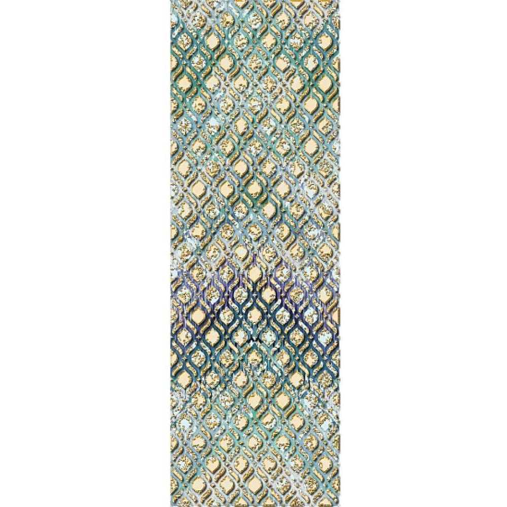 Декор Нефрит-Керамика Канкун бирюзовый 20х60 см (04-01-1-17-04-71-1036-0)