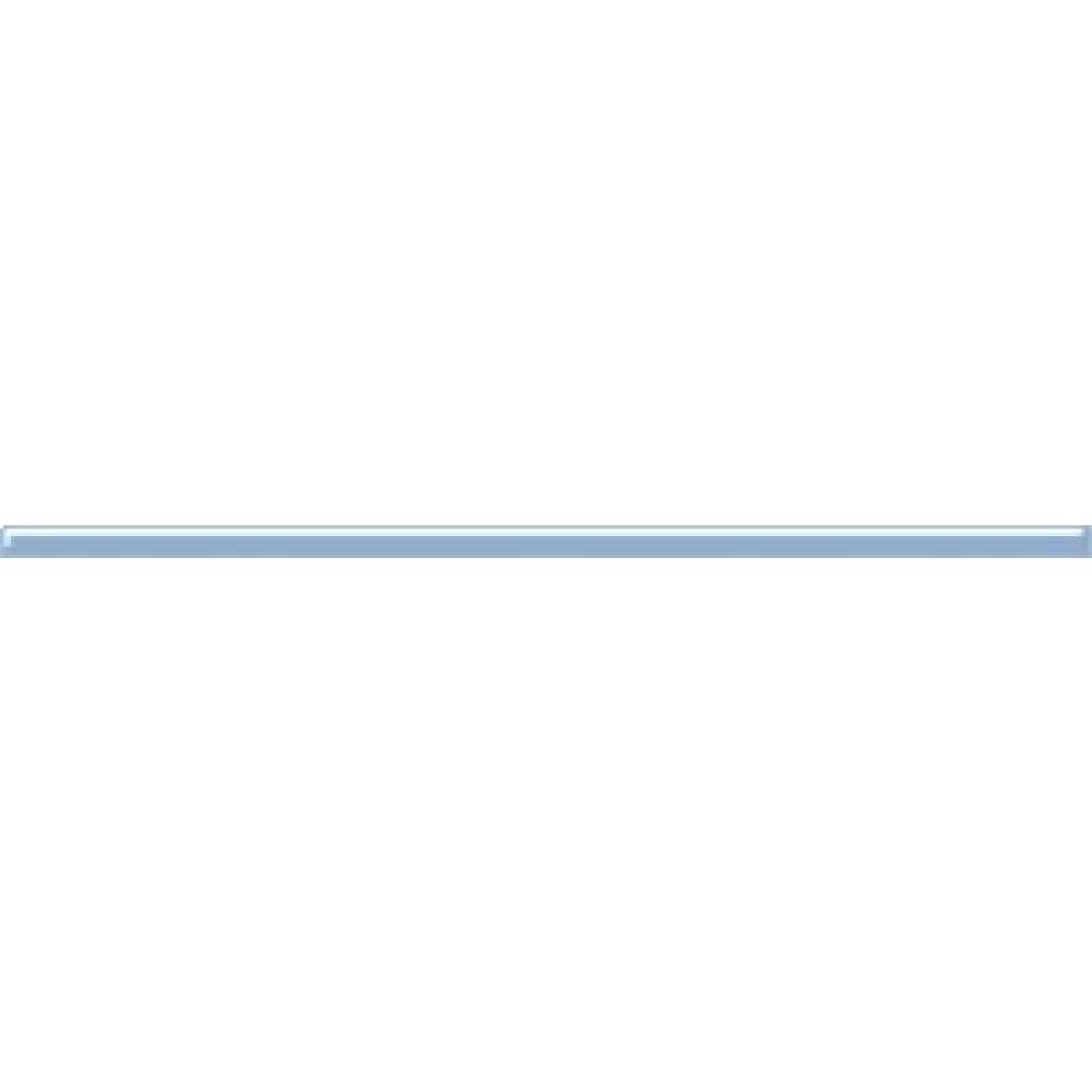 Бордюр Нефрит-Керамика стеклянный Нэнси голубой 2х60 см (11-02-1-26-01-61-814-0)