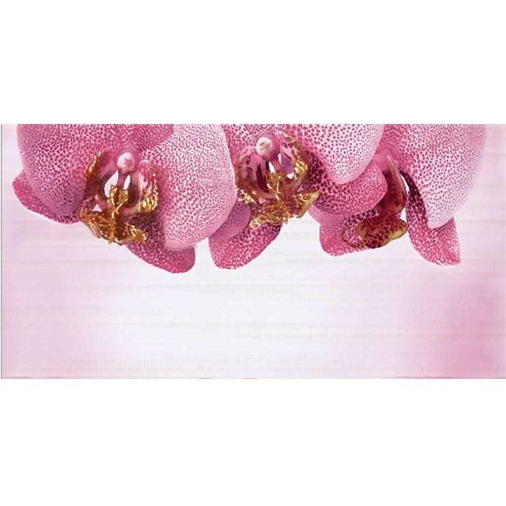 Декор Нефрит-Керамика Орхидея розовый В 25х50 см (04-01-1-10-04-41-360-2)