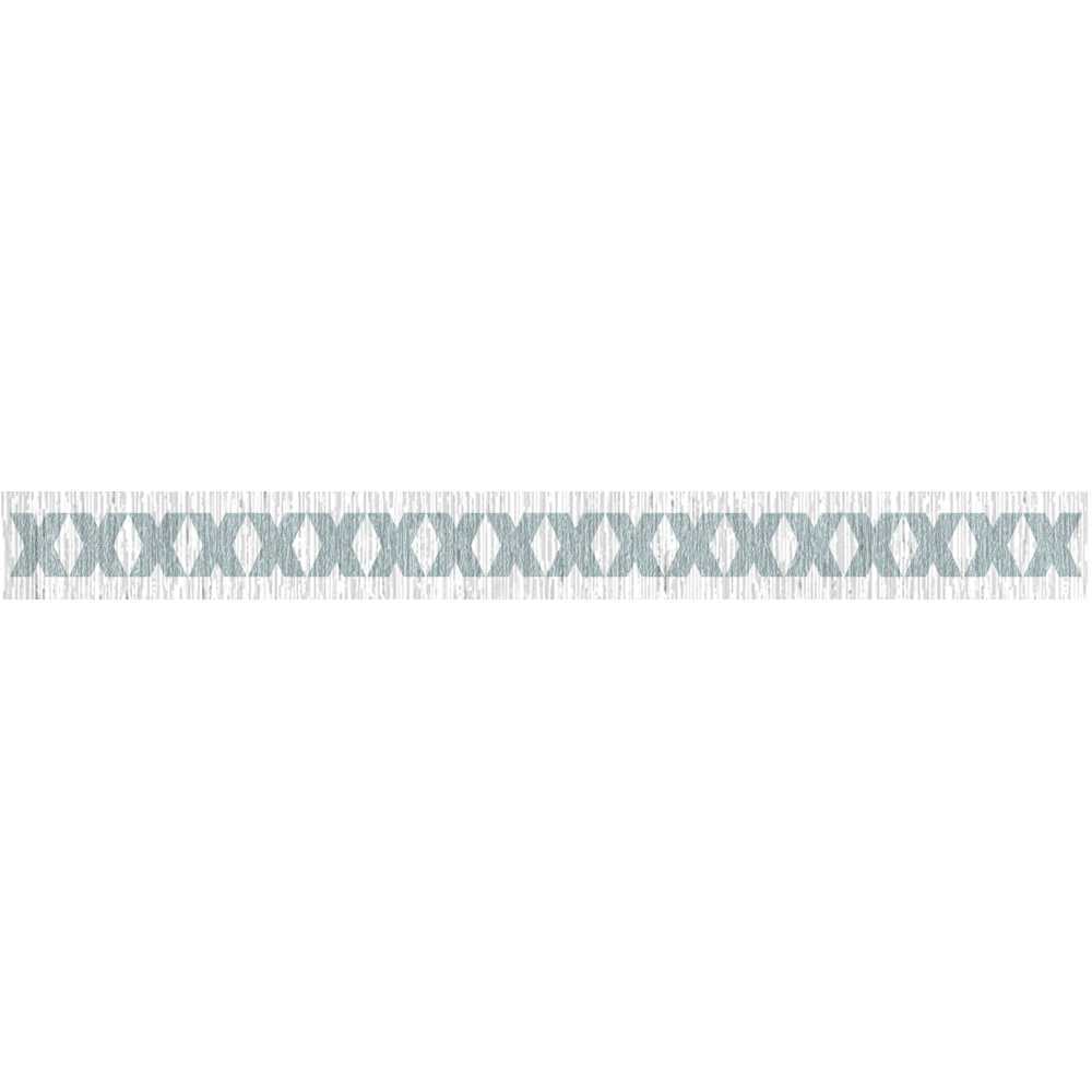 Бордюр Нефрит-Керамика Ницца серый 4х40 см (05-01-1-46-03-06-097-0)
