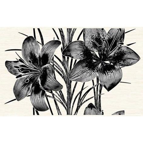 Декор Нефрит-Керамика (Nefrit) Piano черн. /09-03-04-081-2/ /96-46-04-8102/ 40х25 см, 12530105