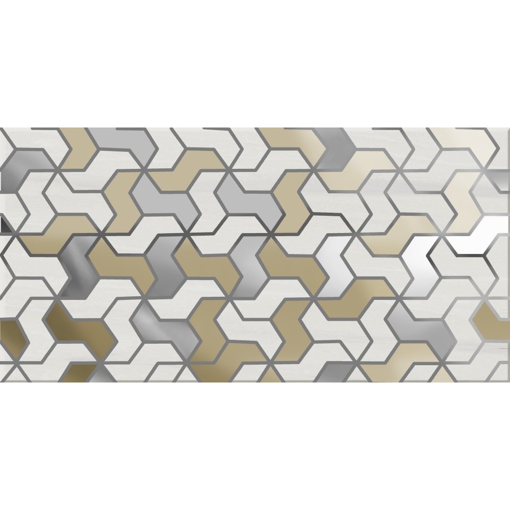 Декор Axima Андалусия Геометрия D1 25х50 см