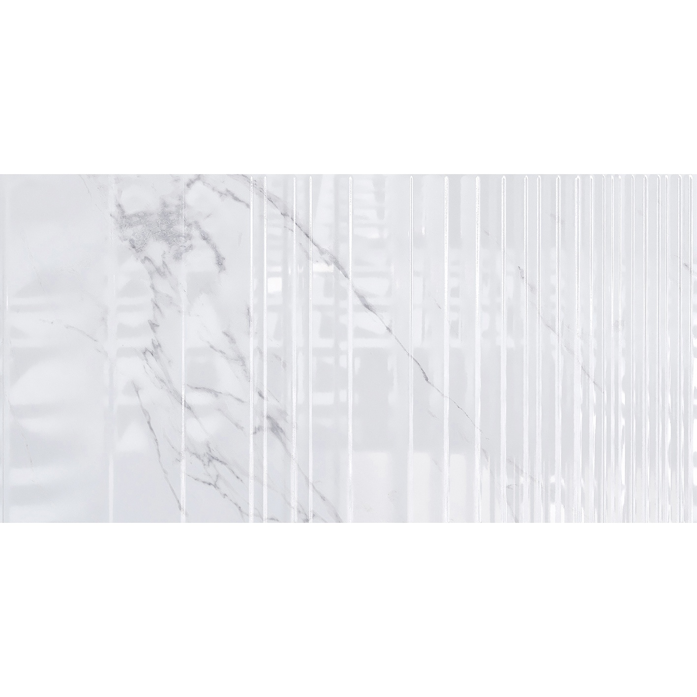 Плитка настенная Axima Орлеан Белая рельеф 30х60 см
