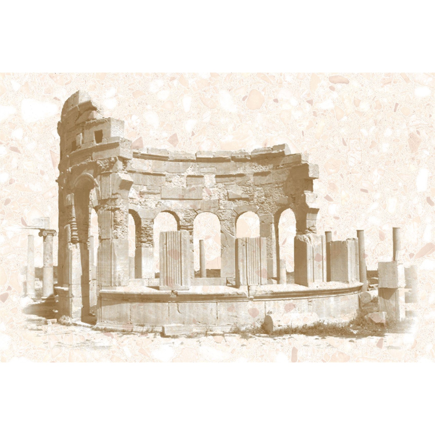 Декор Axima Пальмира Вставка D 20х30 см