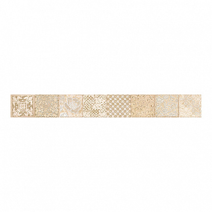 Керамическая плитка Керлайф Бордюр 7,5х63 см Pietra Collage 1C (906868)
