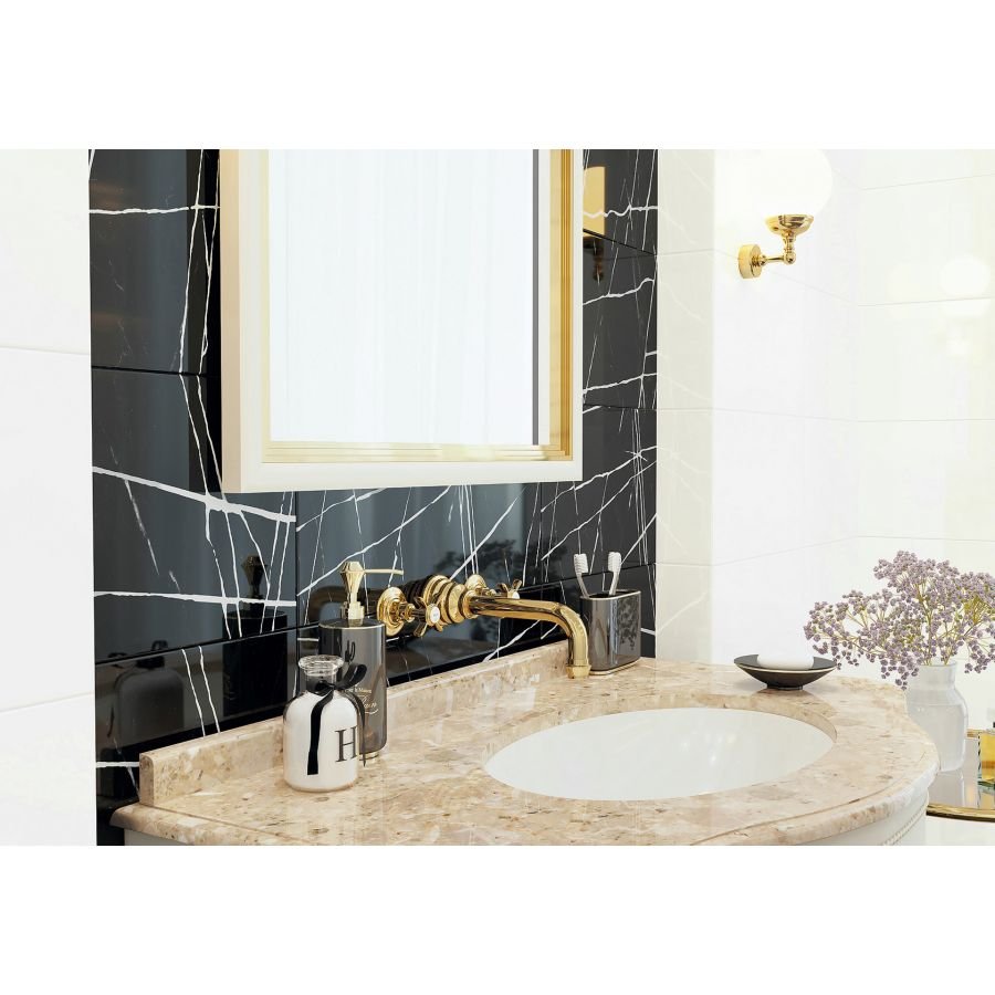 Керамическая плитка New Trend (Нью Тренд) Chicago Black Rock 20х60х0,75 см WT11CHR99