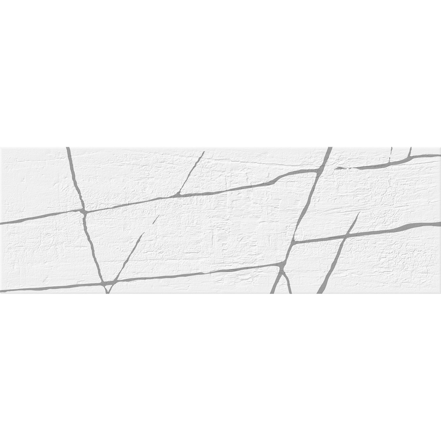 Настенная плитка New Trend Chicago White Stone 200х600х8 мм WT11CHS00