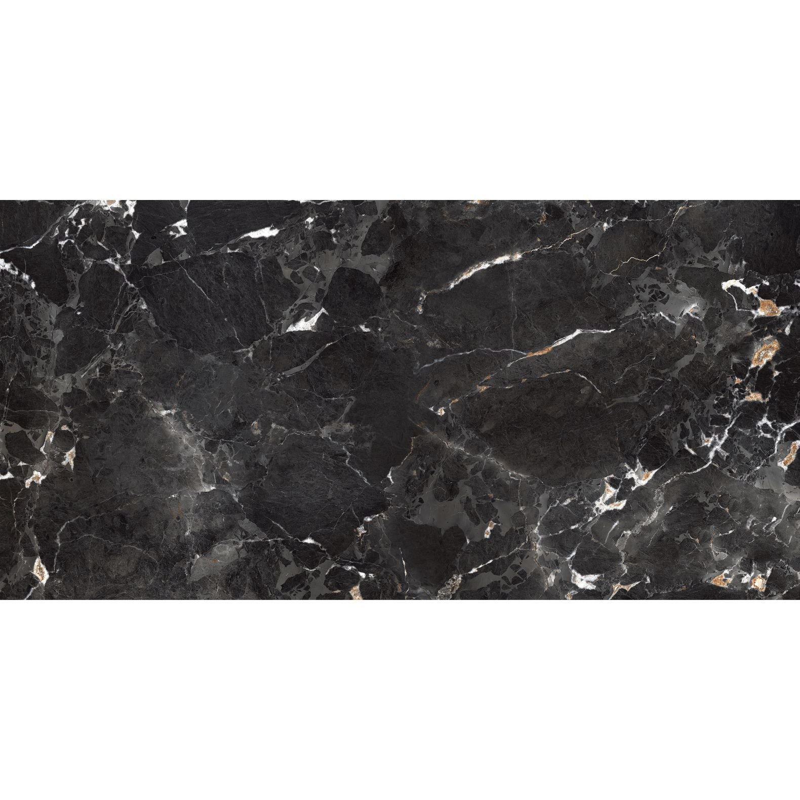 Керамогранит Maimoon Ceramica (Маймун Керамика) HG Glossy Imperial Black 120х60 см, глянцевый