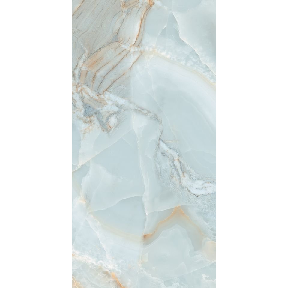 Керамогранит Maimoon Ceramica (Маймун Керамика) HG Glossy Opera Onyx Sky HGGF00004 160х80 см, глянцевый