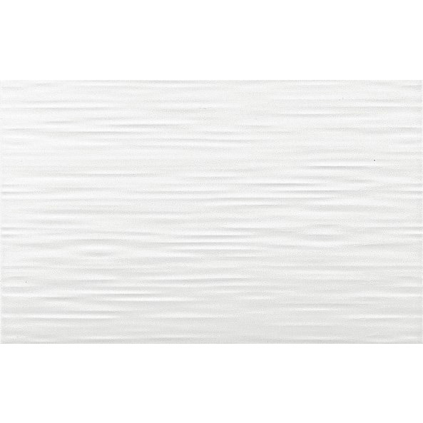 Керамическая плитка Unitile светлая рельеф Камелия белый верх 01 250х400 мм 10101003776