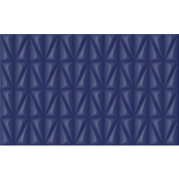 Керамическая плитка Unitile темная рельеф Конфетти синий низ 02 250х400 мм 10100001202