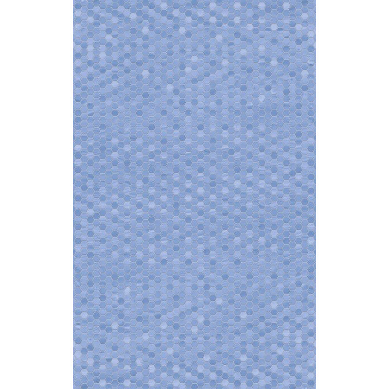 Керамическая плитка Unitile темная Лейла голубой низ 03 250х400 мм 10100001094