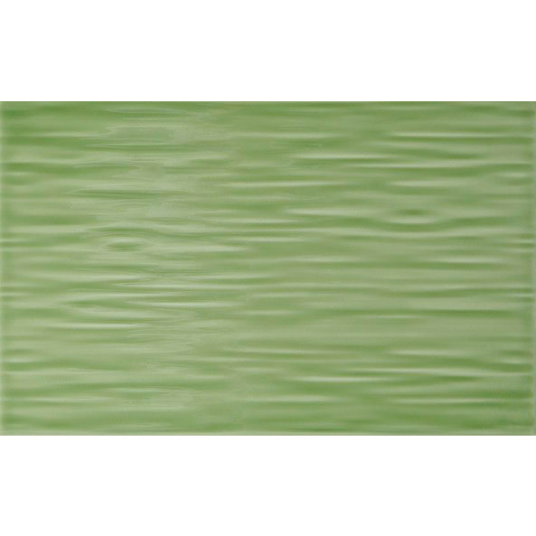 Керамическая плитка Unitile темная рельеф Сакура зеленый низ 02 250х400 мм 10101003772